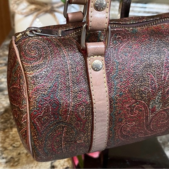 Etro EUC Mini Paisley Papillion Barrel Bag - Picture 2 of 7